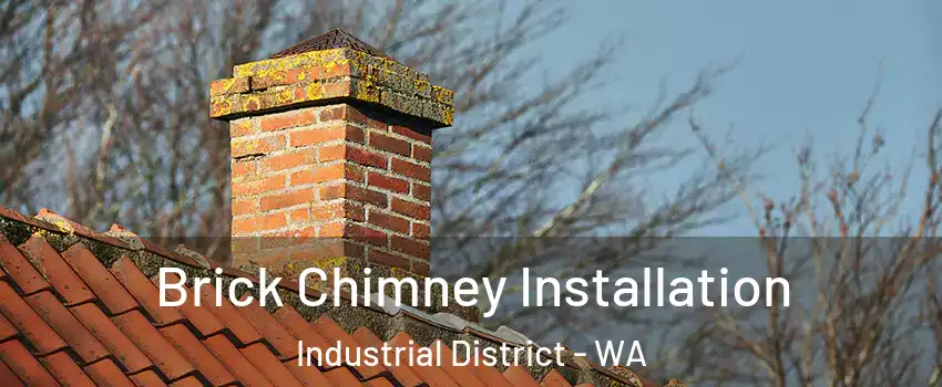 Brick Chimney Installation Industrial District - WA