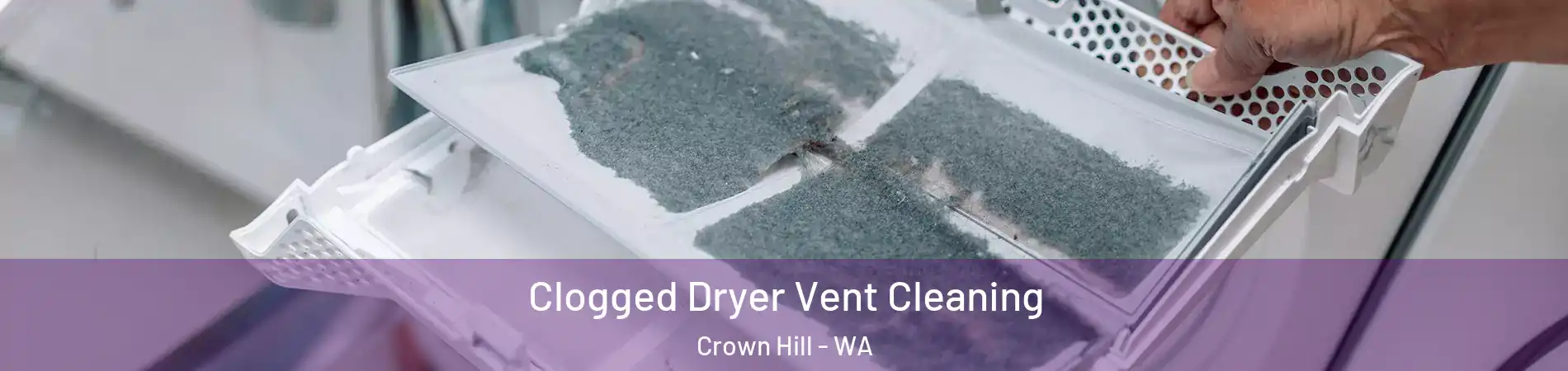Clogged Dryer Vent Cleaning Crown Hill - WA