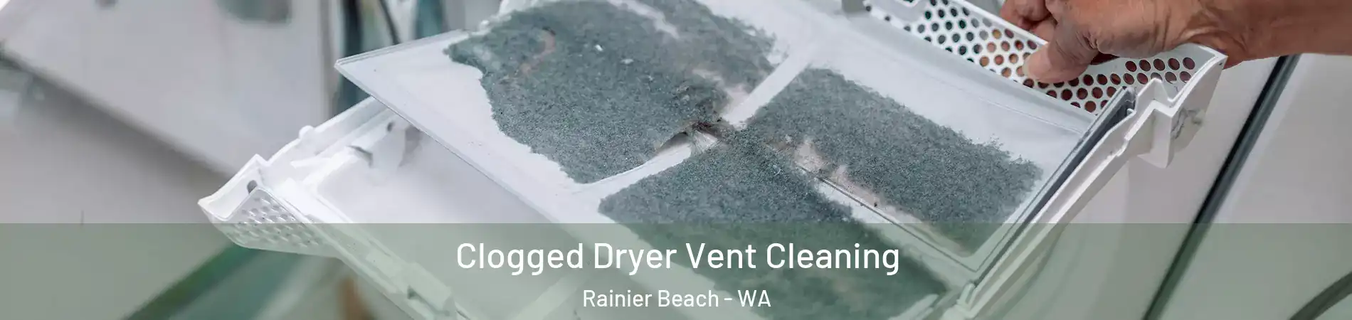 Clogged Dryer Vent Cleaning Rainier Beach - WA