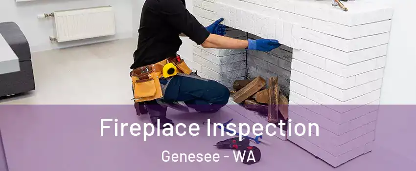 Fireplace Inspection Genesee - WA