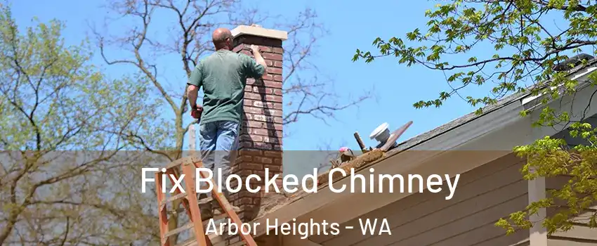 Fix Blocked Chimney Arbor Heights - WA