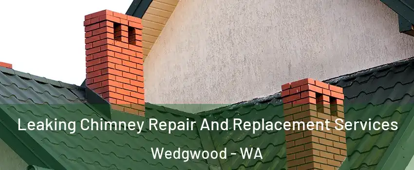 Leaking Chimney Repair And Replacement Services Wedgwood - WA