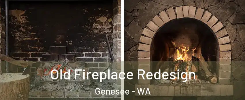 Old Fireplace Redesign Genesee - WA