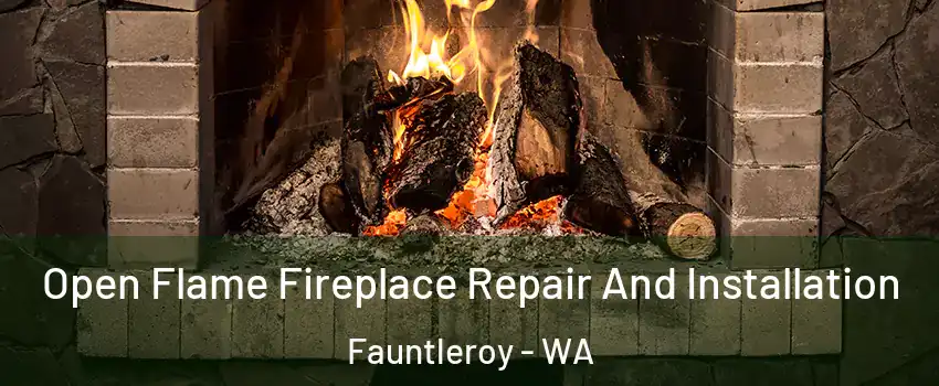 Open Flame Fireplace Repair And Installation Fauntleroy - WA