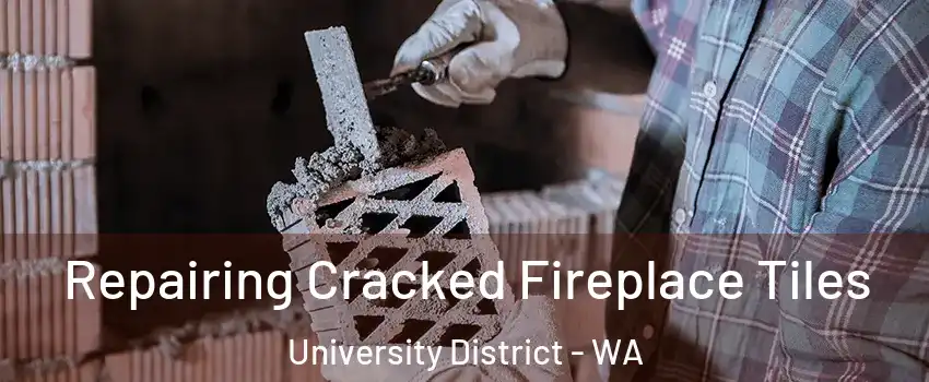 Repairing Cracked Fireplace Tiles University District - WA